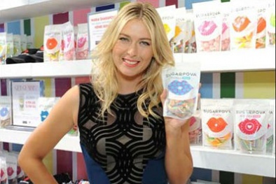 Sharapova chen chân vào giới doanh nhân thành đạt